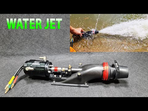 Water Jet Thruster For DIY RC Boat