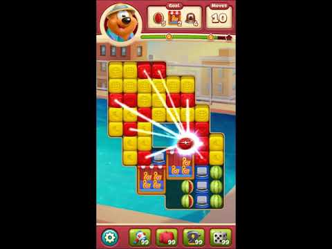 Toon Blast Level 5535 - NO BOOSTERS 🐻🐺🐱 | SKILLGAMING ✔️