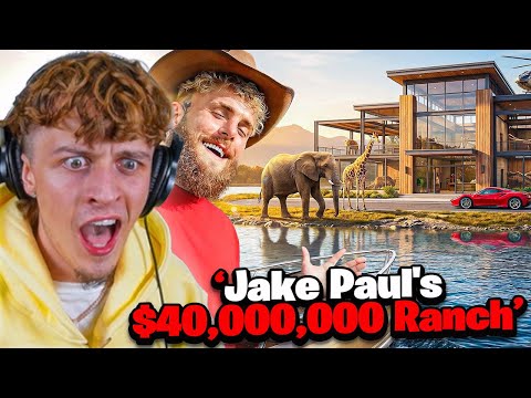 Shvfty Reacts To Jake Paul's New $40,000,000 Ranch.. (INSANE)
