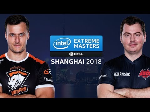 CS:GO - Virtus.Pro vs. HellRaisers [Mirage] Map 1 - Group A Deciders - IEM Shanghai at ChinaJoy 2018