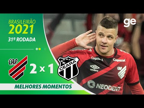 Gols e lances de Athletico Paranaense x Ceará