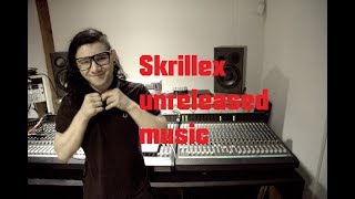 Skrillex working on unreleased music