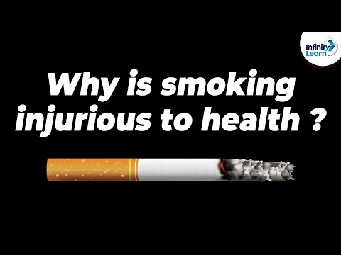 Why is smoking injurious to health?