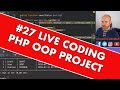 Live PHP Coding Stream 27 Creating OOP Course For FreeCodeCamp Saving MySQL Data With PHP PDO