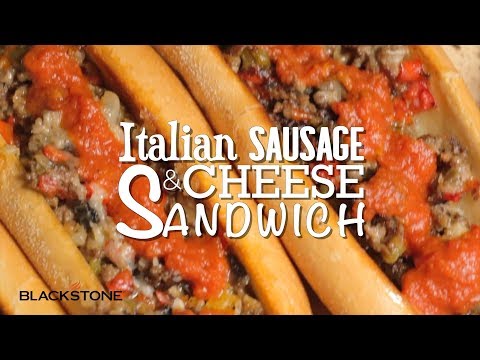 Italian Sausage and Cheese Sandwich | Blackstone...