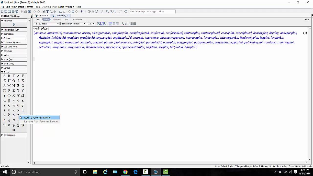 Using Maple: Plotting Polar Curves