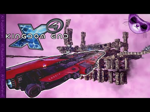 Obliterating a station! - X4 Kingdom End Ep83