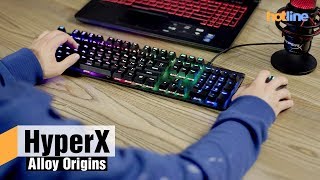 HyperX Alloy Origins USB (HX-KB6RDX-RU, 4P4F6AX) - відео 1