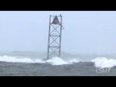 01-17-2022 Scituate, MA - Massachusetts Coastline Gets Pummeled - Torrential Rains- Flooding