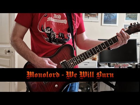 Monolord - We Will Burn - guitar and bass cover