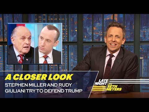 Stephen Miller and Rudy Giuliani Try to Defend Trump: A Closer Look Video