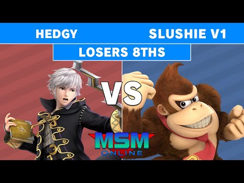 MSM Online 59 - Hedgy (Robin) Vs. Slushie V1 (Donkey Kong) - Losers 8ths