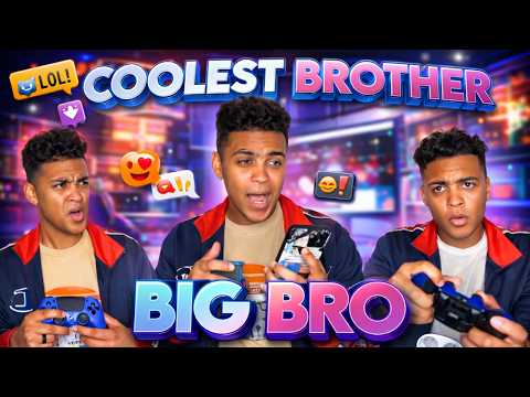 Big Bro Thinks He’s Cool… Until Lil Bro Shows Up 😭🔥