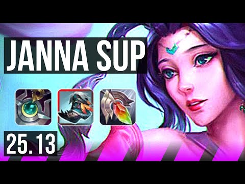 JANNA & Nilah vs BARD & Zeri (SUP) | 2/1/23, Rank 7 Janna, 900+ games | EUW Challenger | 25.13