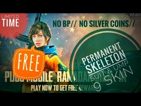PUBG MOBILE How to Get Free UMP 9 Skin And Permanent Skeleton Suit ((LIMITED TIME)) Video