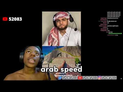 IShowSpeed Reacts To Arab Speed 😭