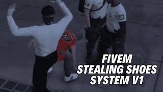 Fivem Stealing Shoes System V1 [ ESX ] | FiveM Scripting