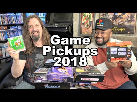 NEW GAME Pickups for 2018 - 47 Games from Reggie & Metal Jesus