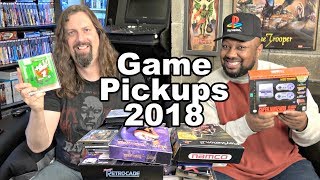NEW GAME Pickups for 2018 - 47 Games from Reggie &