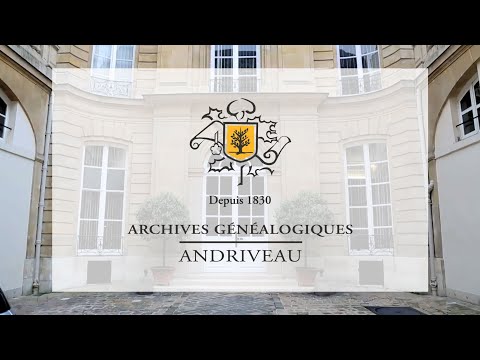 Archives généalogiques Andriveau