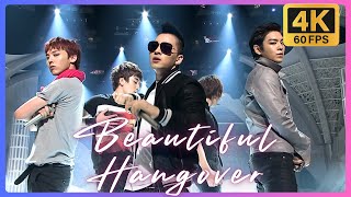 [4K 60FPS] BIGBANG - Beautiful Hangover @ Happy Music 20100904