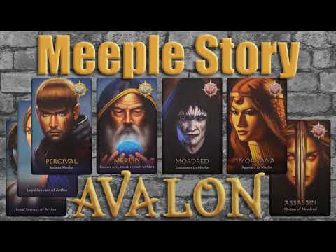 Avalon Narration - Merlin, Percival, Mordred, Morgana and The Assassin - 7+ Player