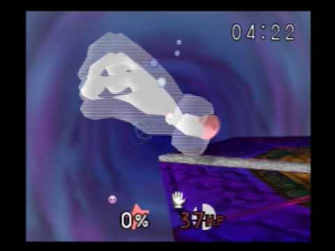 Super Smash Bros 1P Very Hard Kirby vs Master Hand