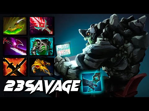 23savage Tiny Stone Beast - Dota 2 Pro Gameplay [Watch & Learn]