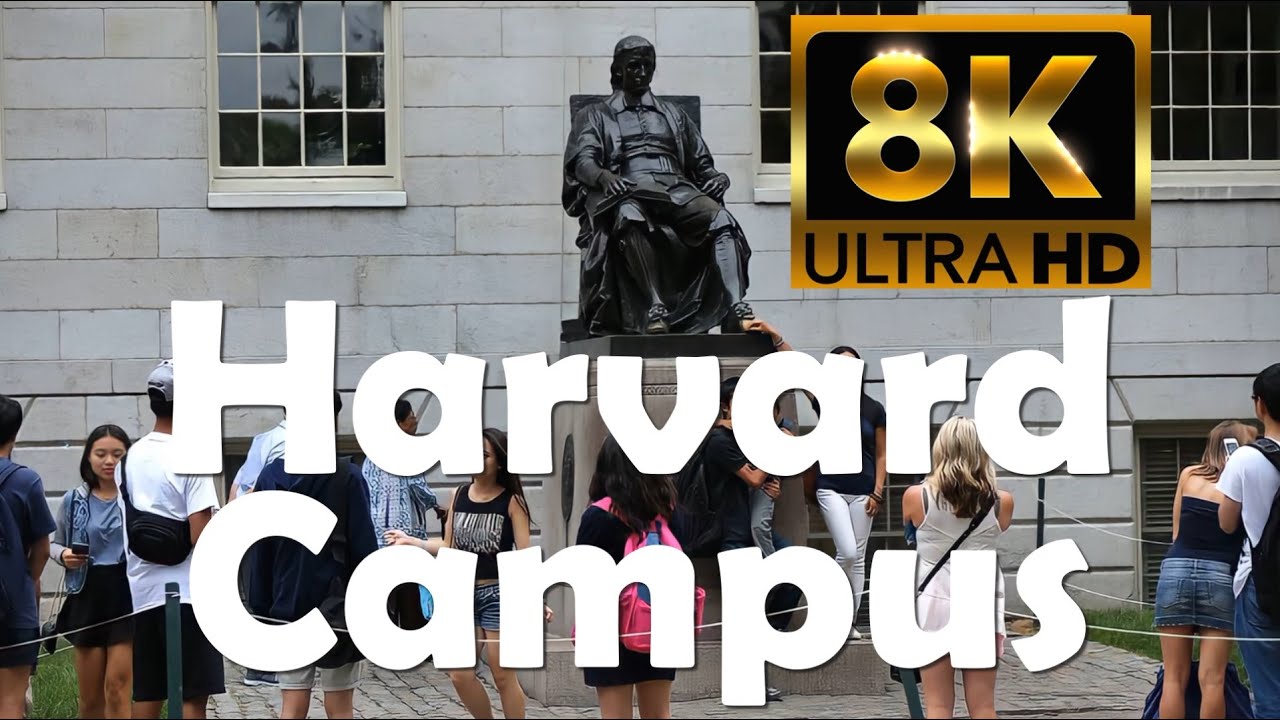 Harvard University | 8K Campus Drone Tour