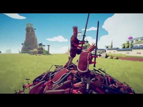 (Funny Moment) when the enemy just 1 Farmer | TABS