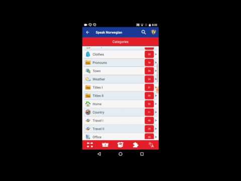 Learn Norwegian Language App video thumbnail