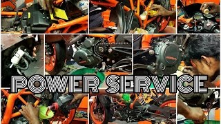 4TH SERVICE@2400-//FUEL FILTER/ENGINE OIL/OIL FILTER/AIR FILTER/BRAKE OIL/STRAINER/CHAIN CLEAN