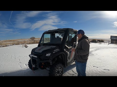 2022 Honda Pioneer trail edition 1000 5 New Accessories Including Rough Country