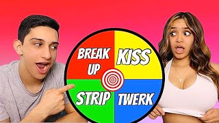 Spin the DARE Wheel Challenge w/ CRUSH **CRAZY** video