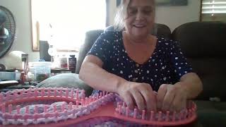 Casting a blanket off a loom
