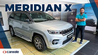 Jeep Meridian X and Meridian Upland Price and Features Explained | CarWale - Video