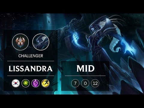 Lissandra Mid vs Zoe - KR Challenger Patch 9.4