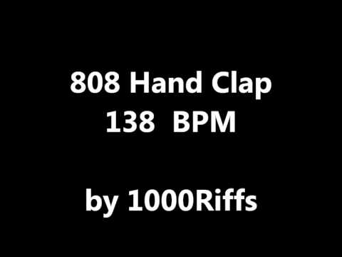 808 Hand Clap : 138 BPM - Beats Per Minute