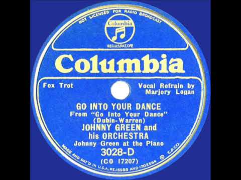 1935 Johnny Green - Go Into Your Dance (Marjory Logan, vocal)