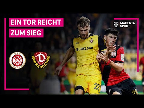 SV Wehen Wiesbaden - SG Dynamo Dresden, Highlights mit Live-Kommentar | 3. Liga | MAGENTA SPORT