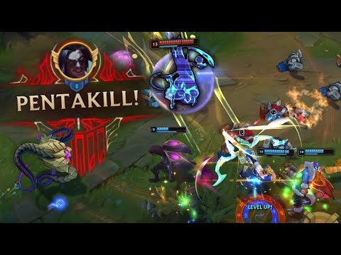 Best Pentakill Montage #19  - League of Legends (1v5 Kayn, Perfect Darius Outplay, Vayne, Zed) | LoL