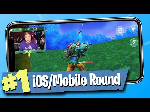 Fortnite Battle Royale - iOS / Mobile Gameplay! Video