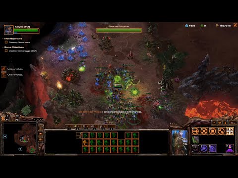 StarCraft II: Brood's Wrath Campaign Mission 4 - Primals in the Fog