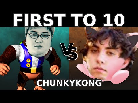 BEST DK vs BEST PUFF - First to 10 vs ChunkyKong PART 2