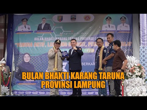 Peringatan Bulan Bhakti Karang Taruna Provinsi Lampung