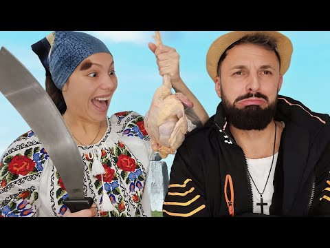 PETRE vs MARIOARA Who finds more food!!!