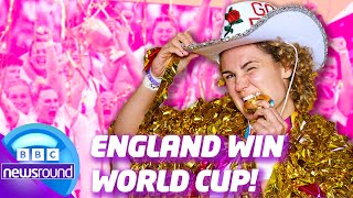 HIGHLIGHTS: ENGLAND WIN WORLD CUP! Red Roses Beat Canada 33-13   | Newsround | News For Kids