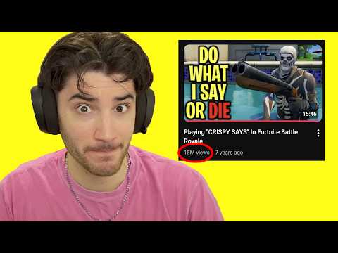 Crispy Reacts To His Old Videos