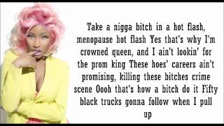 Nicki Minaj- I Love Dem Strippers Verse Lyrics