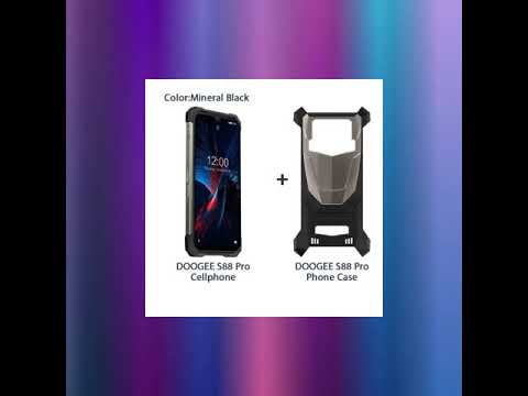 IP68/IP69K DOOGEE S88 Pro Rugged Mobile Phone 10000mAh telephones Helio P70 Octa Core 6GB RAM 128...